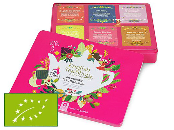 COFANETTO IN LATTA BIO "ULTIMATE TEA COLLECTION" - ENGLISH TEA SHOP