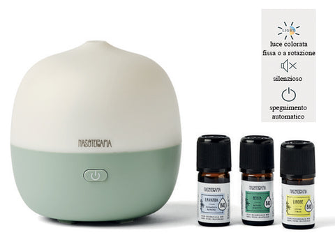 BERRY - KIT DIFFUSORE PIÙ OLI ESSENZIALI - DISPONIBILE IN DUE COLORI
