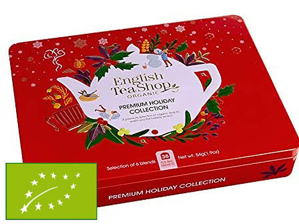 COFANETTO BIO "RED PREMIUM HOLIDAY COLLECTION" SMALL - ENGLISH TEA SHOP