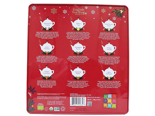 COFANETTO BIO "RED PREMIUM HOLIDAY COLLECTION" BIG - ENGLISH TEA SHOP