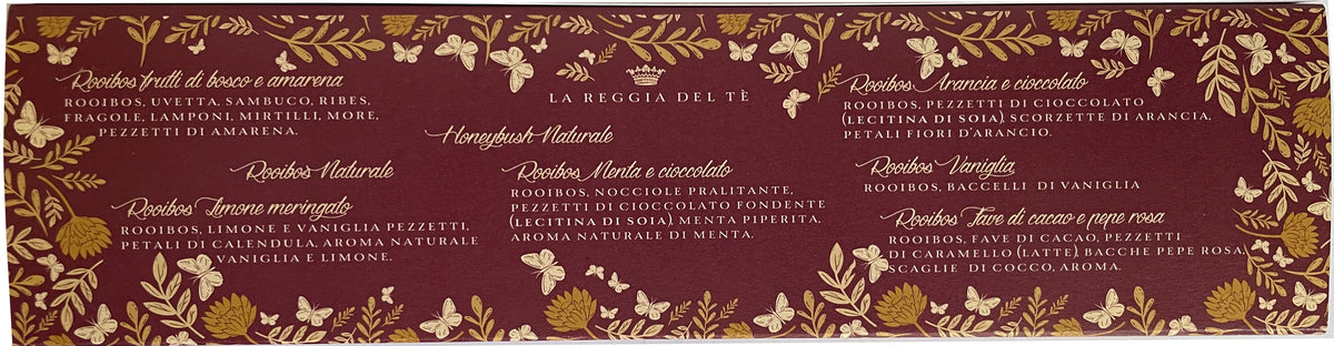 COFANETTO "ROOIBOS ROYALE" - LA REGGIA DEL TÈ