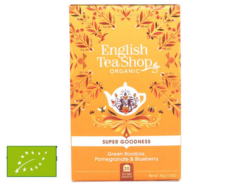 GREEN ROOIBOS, POMEGRANATE & BLUBERRY BIO