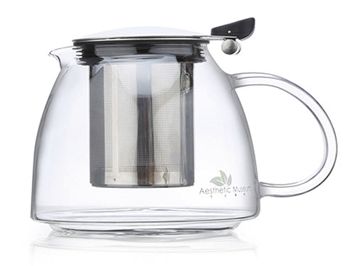 Neavita Teiera In Vetro Jasmine - 900 Ml - Con Filtro In Acciaio - Per Tè E Tisane - Foto 5