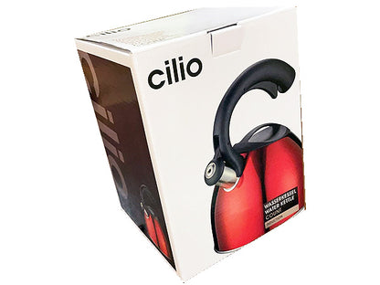 BOLLITORE 2,5 LITRI ROSSO O NERO "COUNT" - CILIO