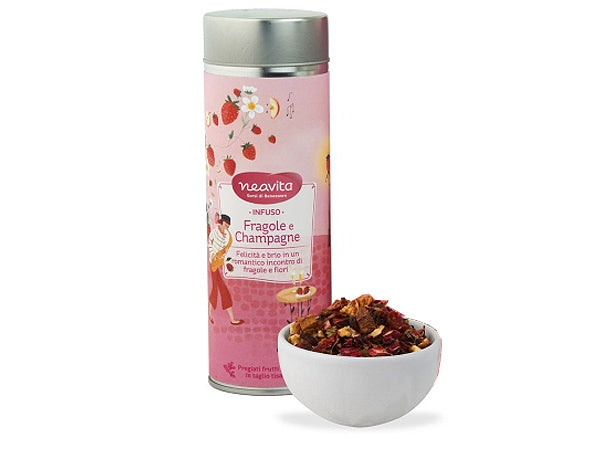 FRAGOLE E CHAMPAGNE- INFUSO IN LATTINA