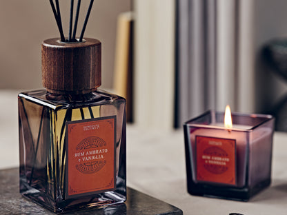 RUM AMBRATO E VANIGLIA - DIFFUSORE PER AMBIENTI 500ML - NASOTERAPIA