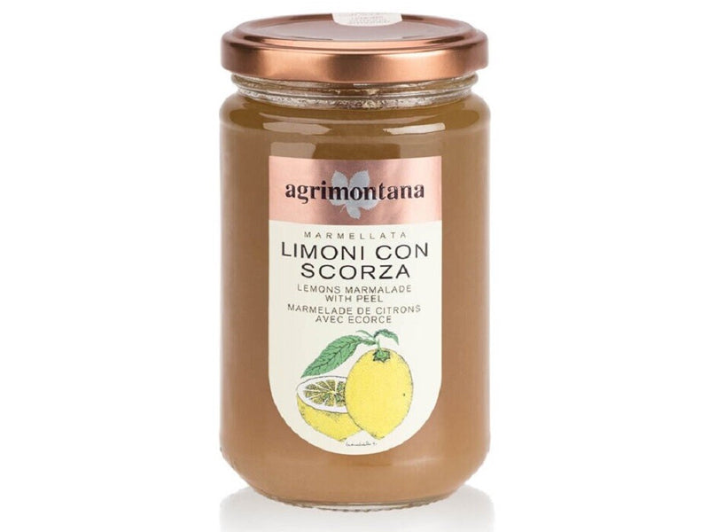 MARMELLATA DI LIMONI CON SCORZE - AGRIMONTANA