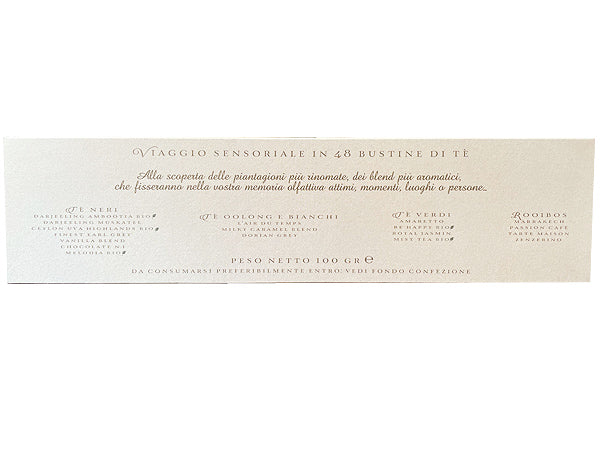 COFANETTO "OGGI QUALE TÈ SCELGO?" - LA REGGIA DEL TÈ