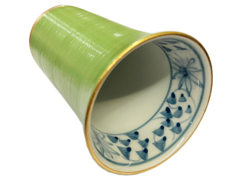 SET 5 BICCHIERI GIAPPONESI  "KNURLED GREEN"